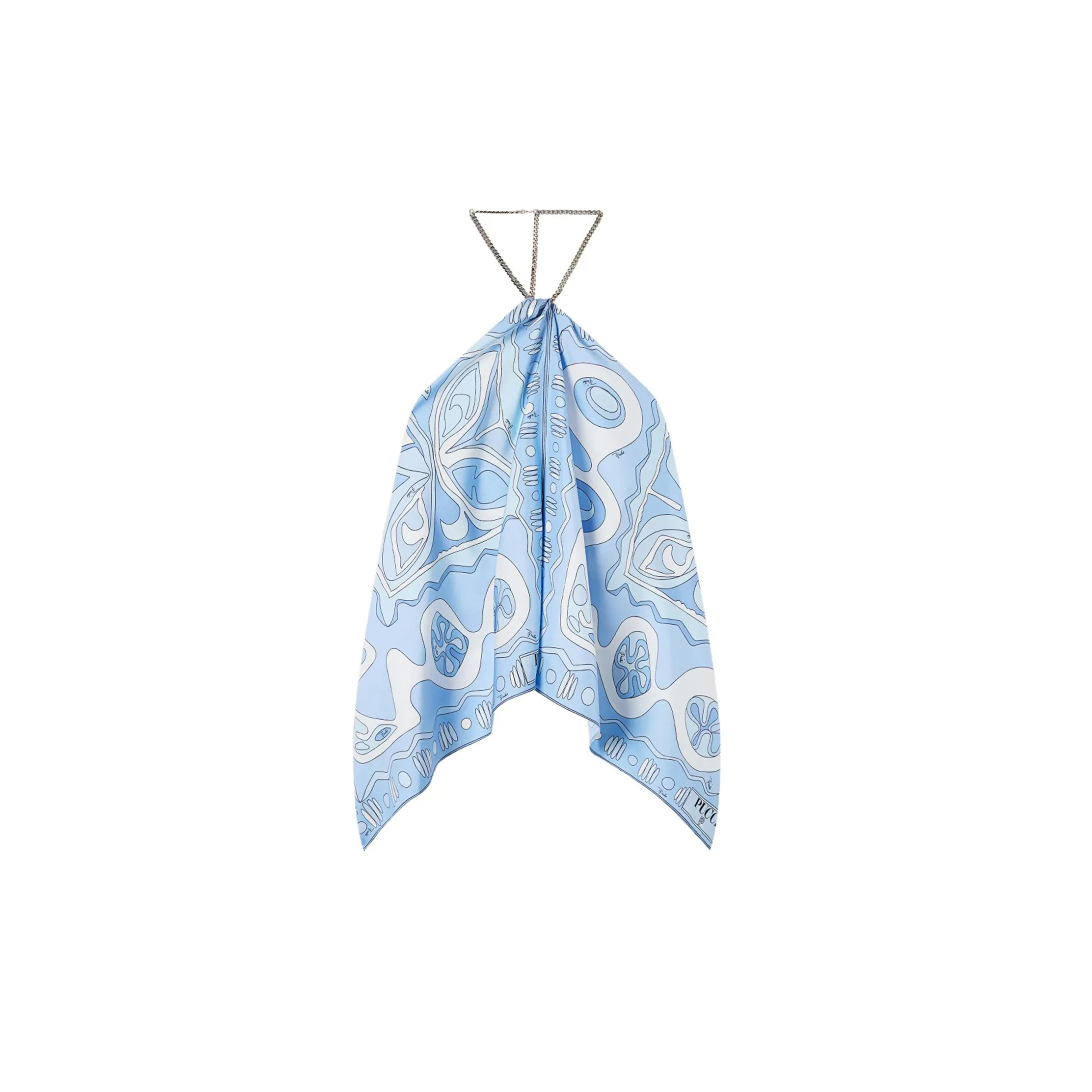 PUCCI ANGOLI PRINT CHAIN TOP 